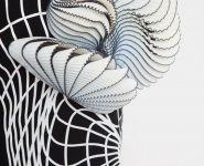 monochrome-fabric-with-3d-printed-elements